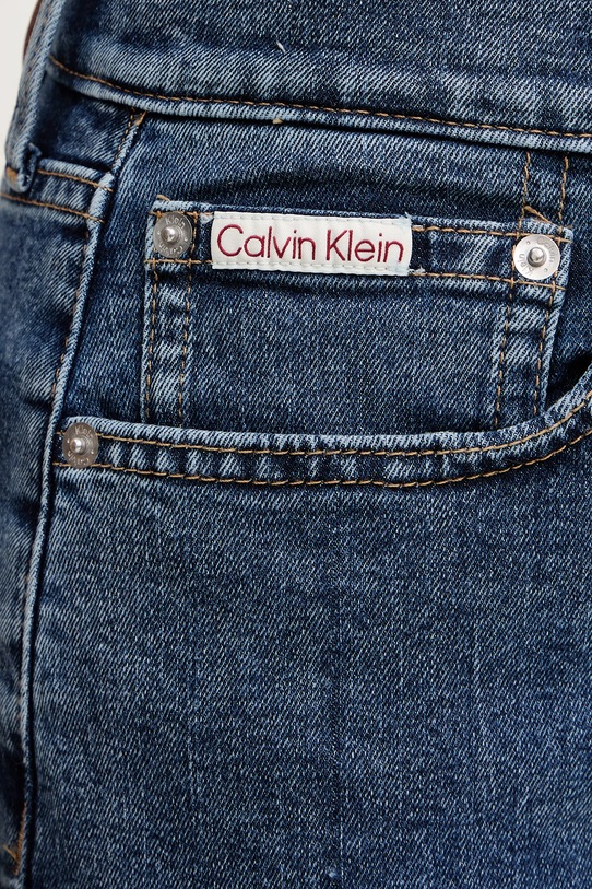 Τζιν παντελόνι Calvin Klein Jeans σκούρο μπλε LV047E615G