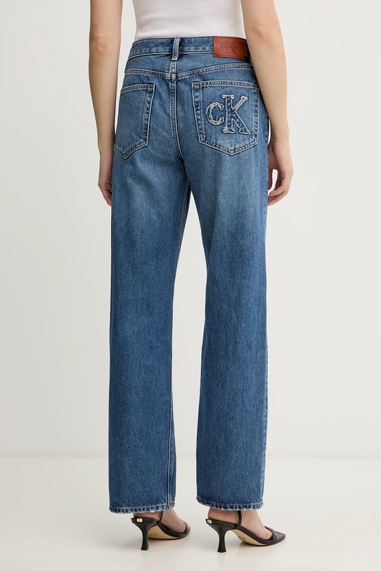 Ρούχα Τζιν παντελόνι Calvin Klein Jeans LV047E704G μπλε