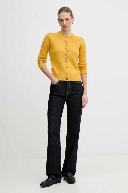 Calvin Klein Jeans jeansy LV047E707G granatowy SS26