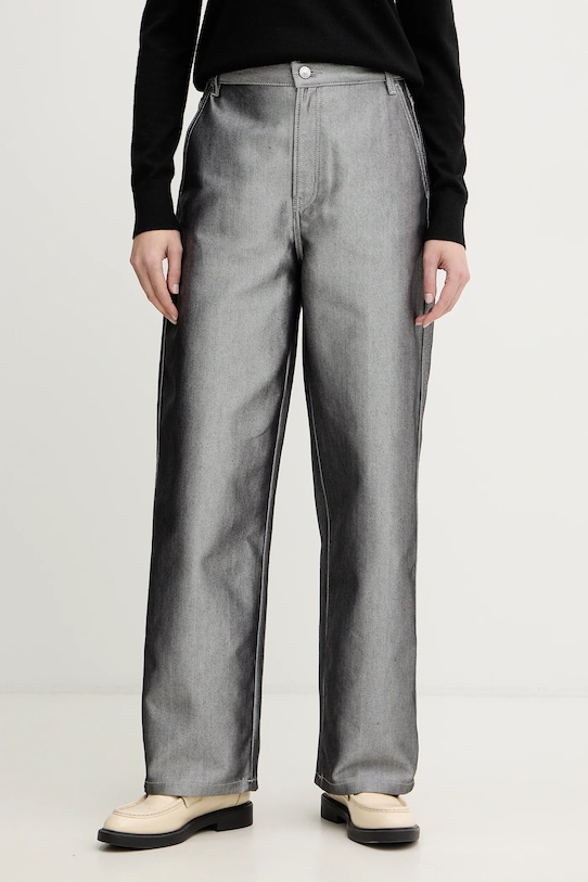 Τζιν παντελόνι Calvin Klein Jeans γκρί LV047E718G