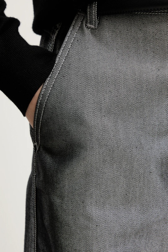 Τζιν παντελόνι Calvin Klein Jeans γκρί LV047E718G