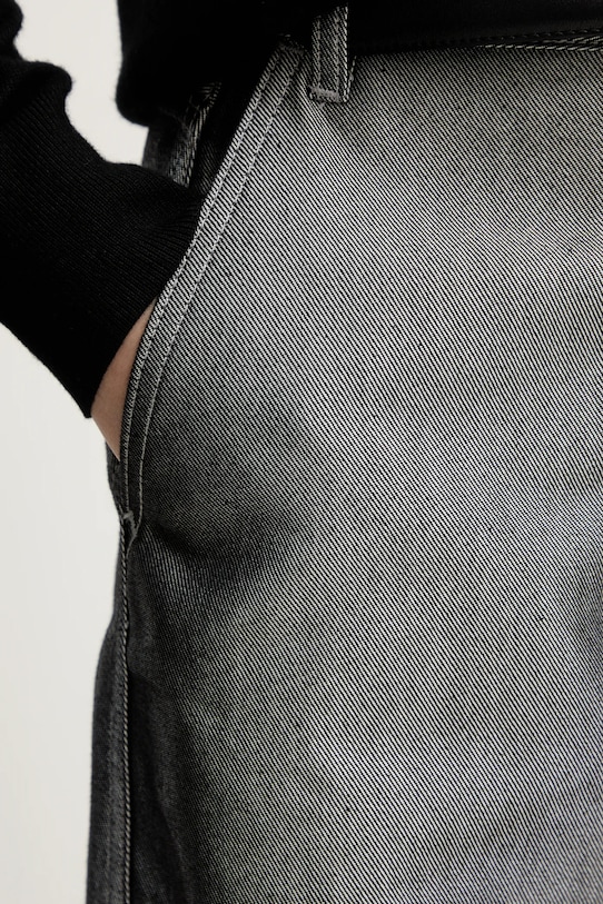 Τζιν παντελόνι Calvin Klein Jeans γκρί LV047E718G