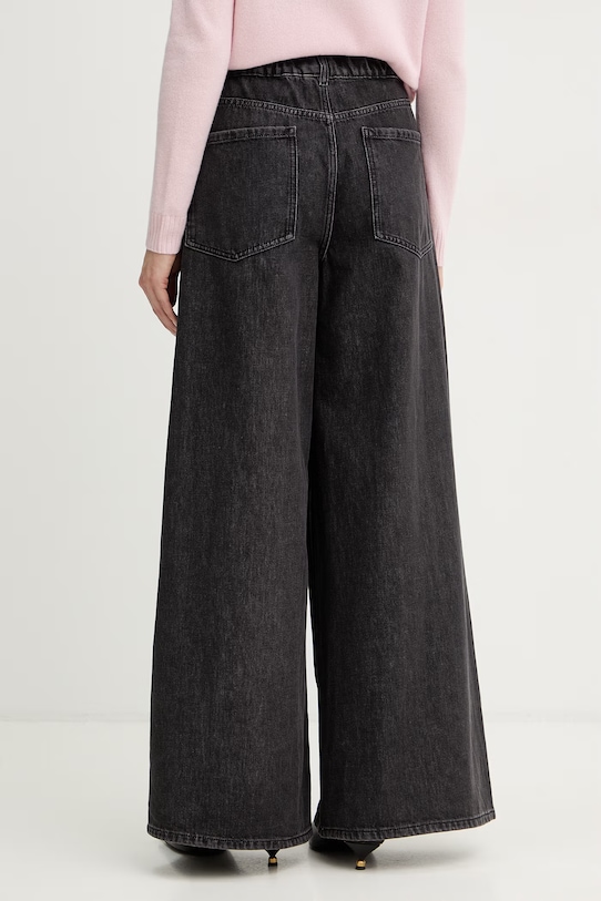 Odzież Weekend Max Mara jeansy VORTICE 2615181011600 czarny