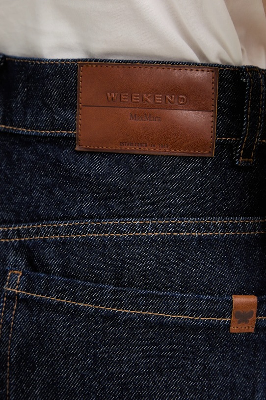 Weekend Max Mara jeansy TABELLA granatowy 2615181031600