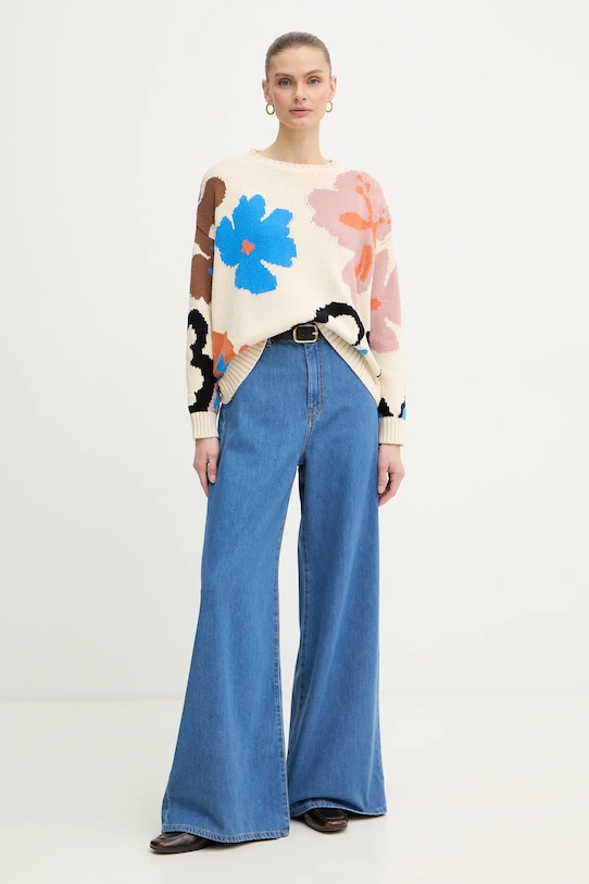 Weekend Max Mara jeansy VEGA 2615181041600 niebieski SS26