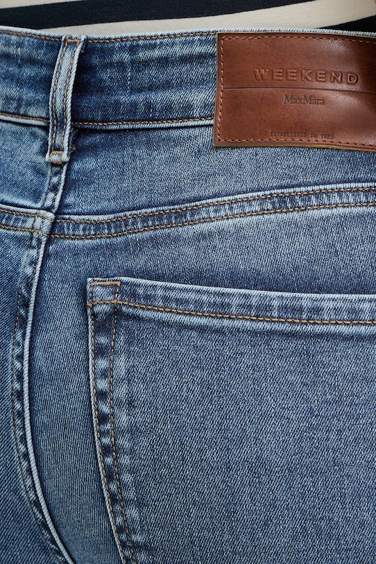 Weekend Max Mara jeansy RAPALLO niebieski 2615181071600