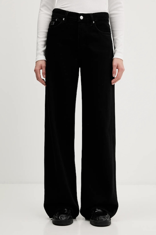 Τζιν παντελόνι Tommy Jeans Planet friendly μαύρο DW0DW22116