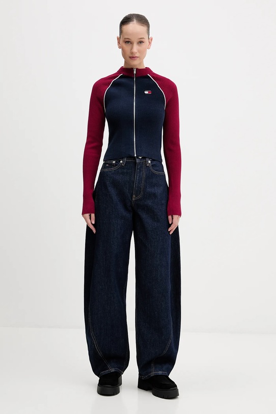 Tommy Jeans jeansy DW0DW22617 granatowy SS26