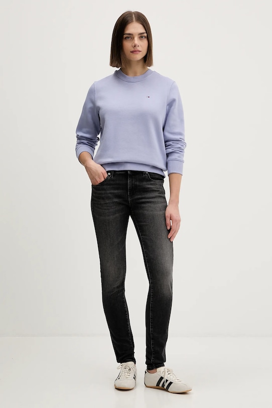 Τζιν παντελόνι Tommy Jeans DW0DW22627 μαύρο SS26