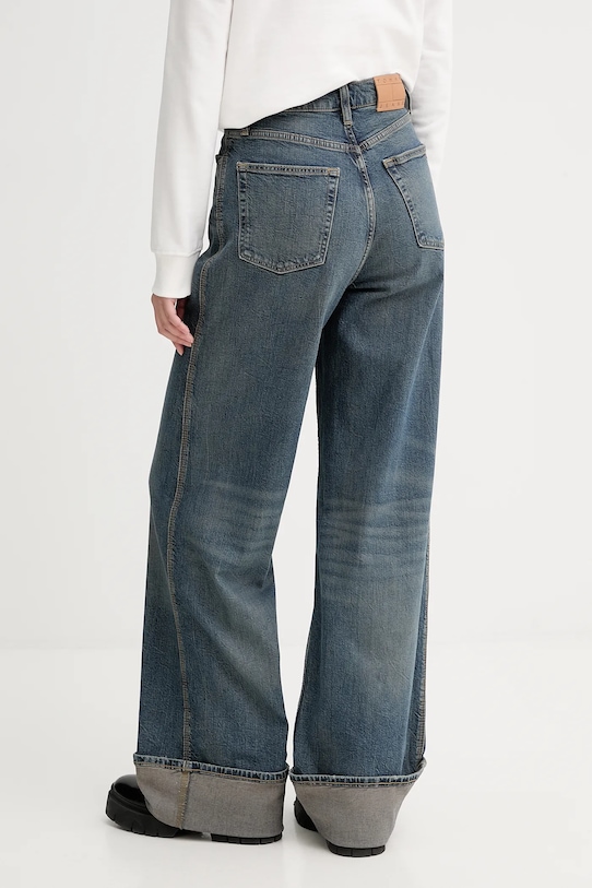 Odzież Tommy Jeans jeansy DW0DW22629 granatowy