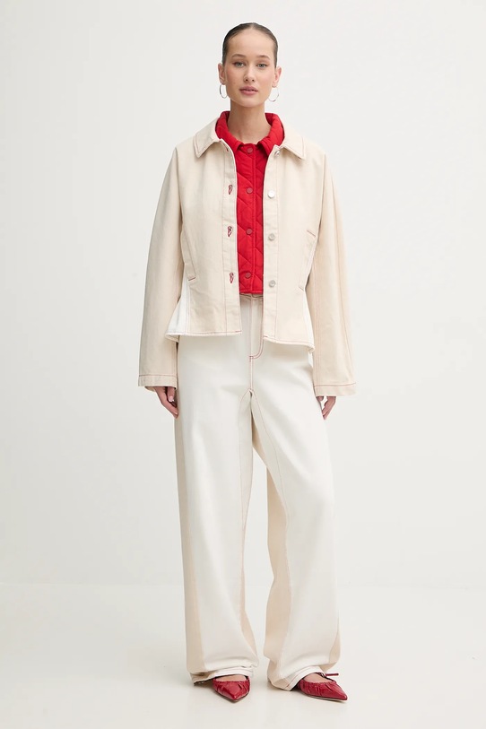 Stine Goya jeansy SG.PS26.P136.2453 beżowy SS26