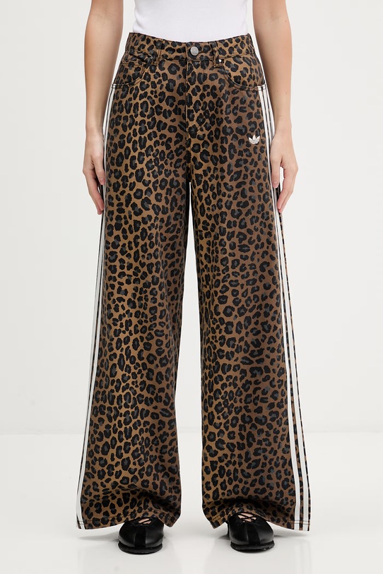 Džíny adidas Originals KA2680 hnědá SS26