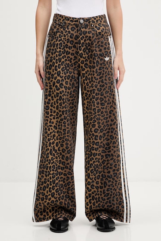 Džíny adidas Originals KA2680 hnědá SS26