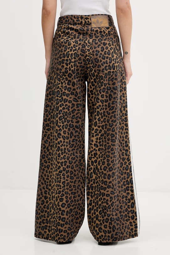 Oblečení Džíny adidas Originals KA2680 hnědá