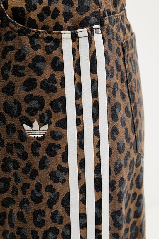 Džíny adidas Originals hnědá KA2680