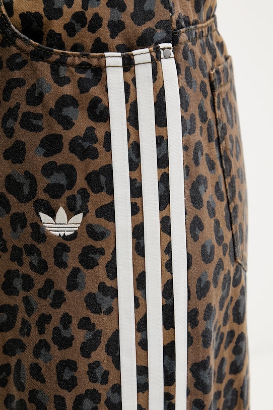 Džíny adidas Originals hnědá KA2680