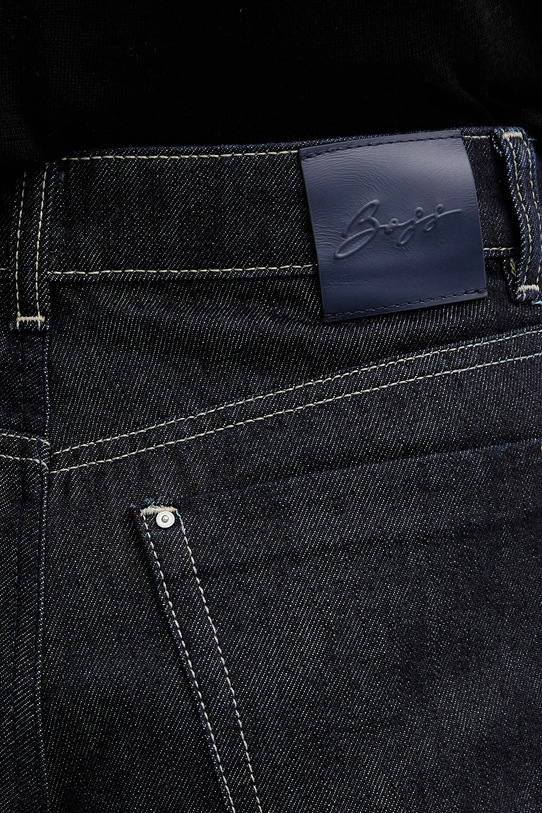 BOSS Orange jeansy granatowy 50552466