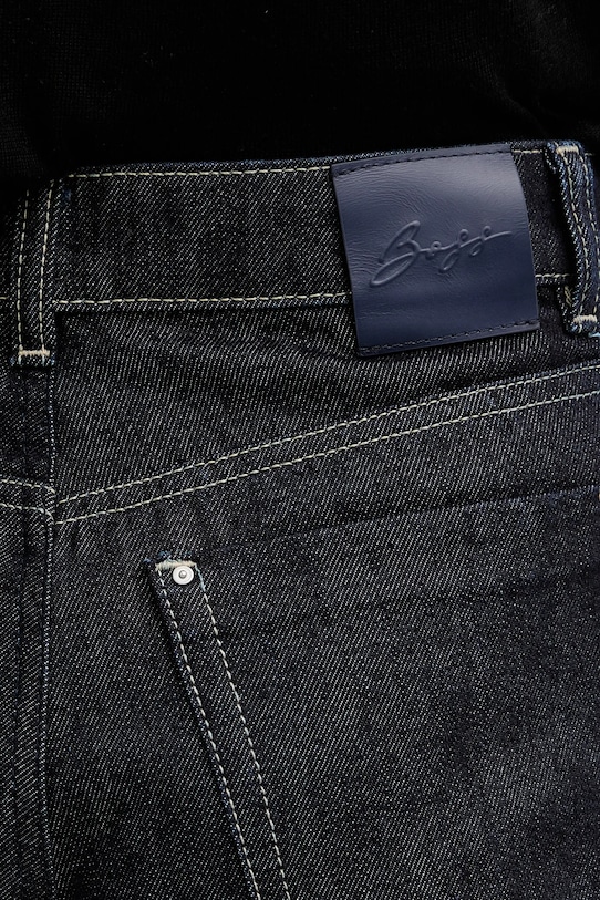 BOSS Orange jeansy granatowy 50552466