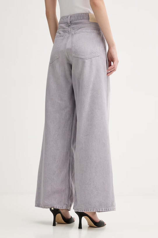 Odzież BOSS Orange jeansy C SLOUCHY 2PL MR 1.0 50552522 fioletowy