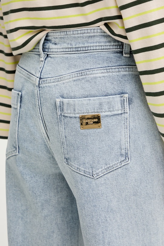 Marciano by Guess γυναικεία wide leg ALYSSA G6GA05.D1039 μπλε