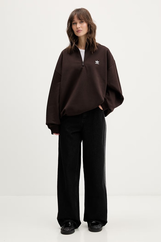 adidas Originals jeansy Firebird KD2909 czarny SS26