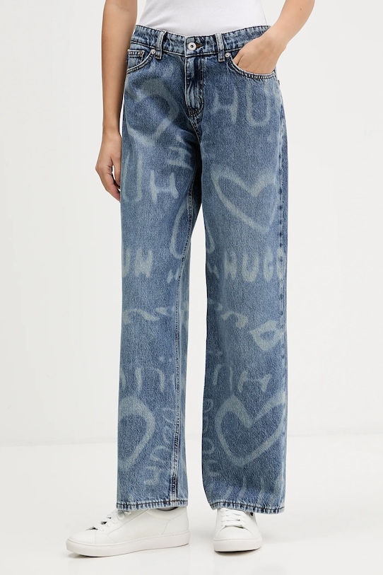 Džíny Hugo Blue Gamala_B modrá 50553051