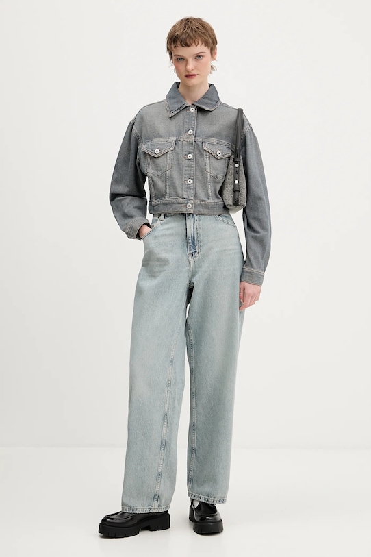 Τζιν παντελόνι Hugo Blue Leni_B 50557383 μπλε SS26