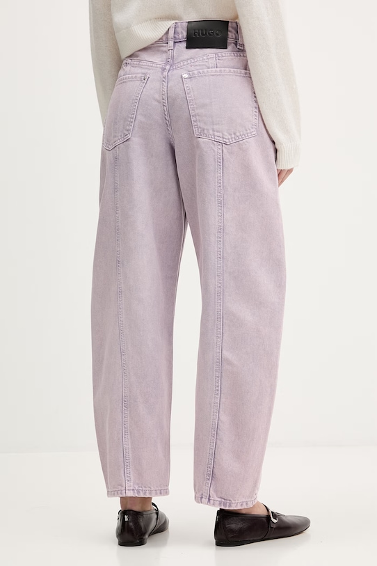 Odzież HUGO jeansy Gimine_4 50553304 różowy