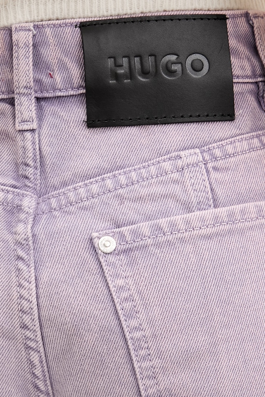 HUGO jeansy Gimine_4 różowy 50553304