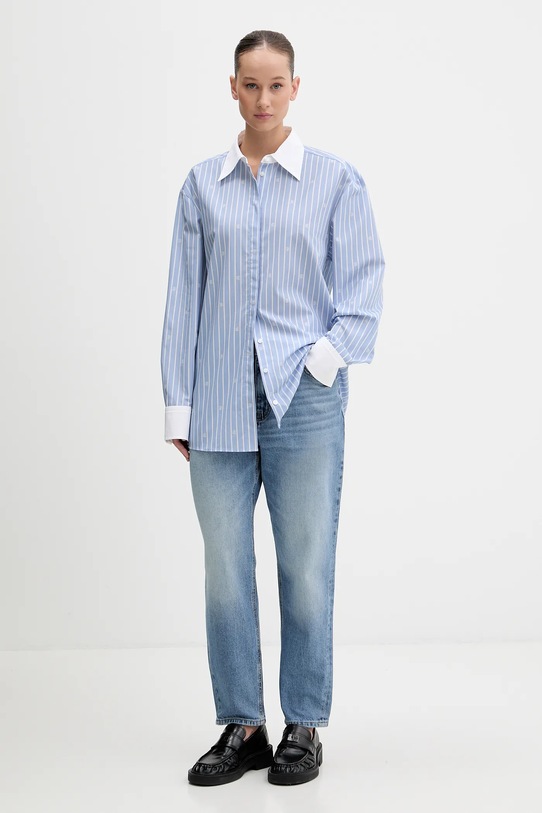 HUGO jeansy Garlene 50556442 niebieski SS26