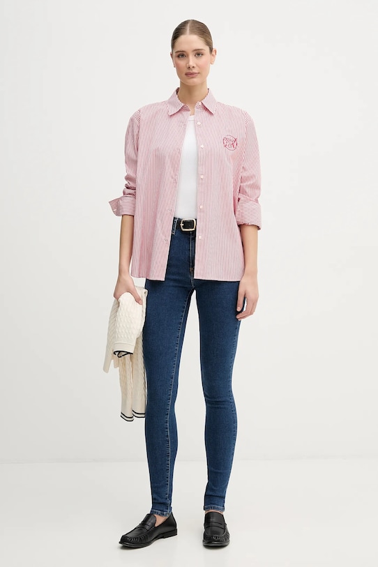 Tommy Hilfiger jeansy WW0WW47689 granatowy SS26