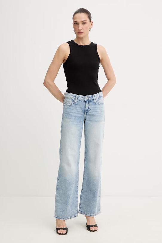 Τζιν παντελόνι Guess W6RA1D.D6833 μπλε SS26