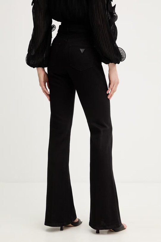 Odzież Guess jeansy BELLE W6RA1Q.D7080 czarny