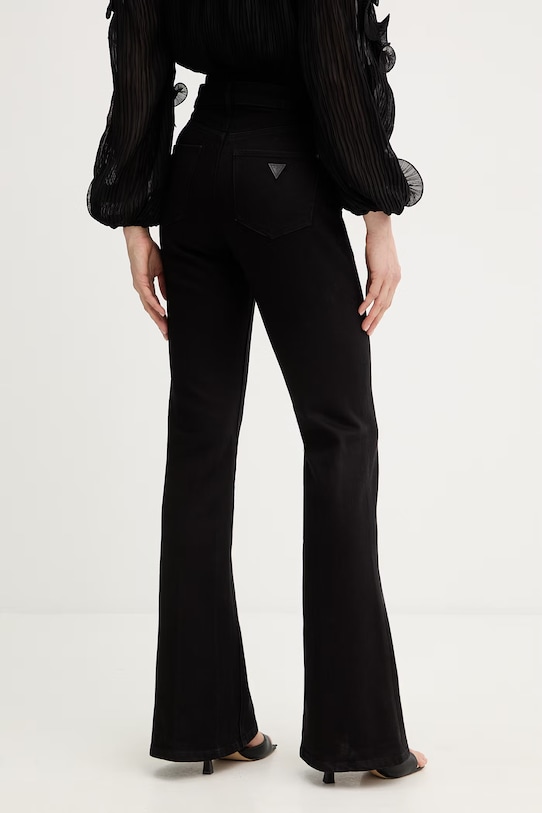 Odzież Guess jeansy BELLE W6RA1Q.D7080 czarny