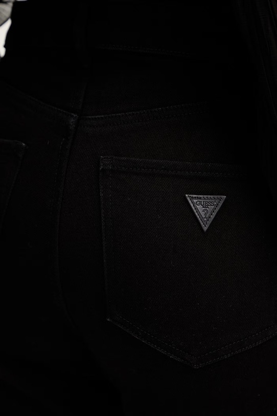 Guess jeansy BELLE W6RA1Q.D7080 czarny