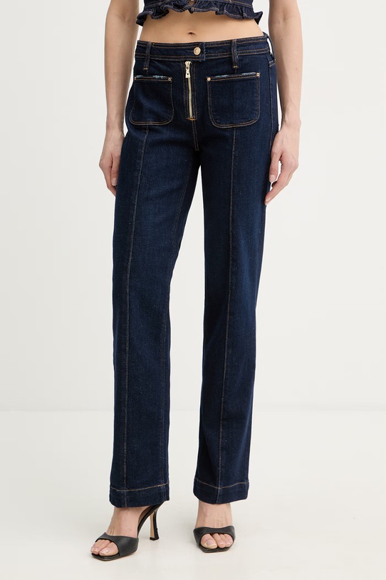 Τζιν παντελόνι Guess NICKY σκούρο μπλε W6RA3F.D6881