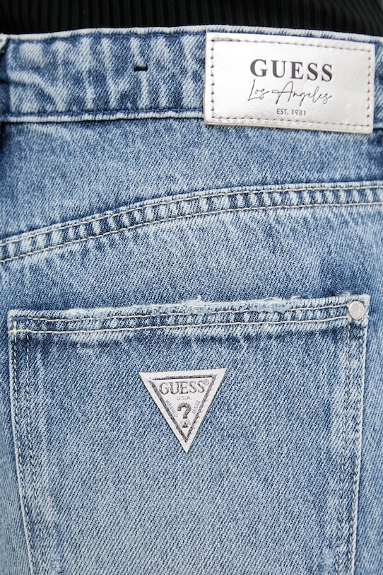 Guess ravne traperice ženske plava W6RA33.D3Y0U