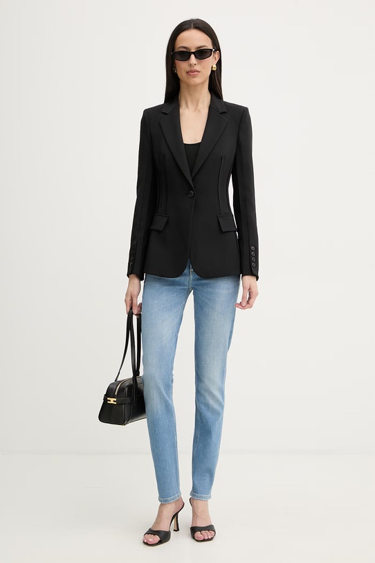 Guess jeansy straight damskie 1981 W6RA46.D6882 niebieski SS26