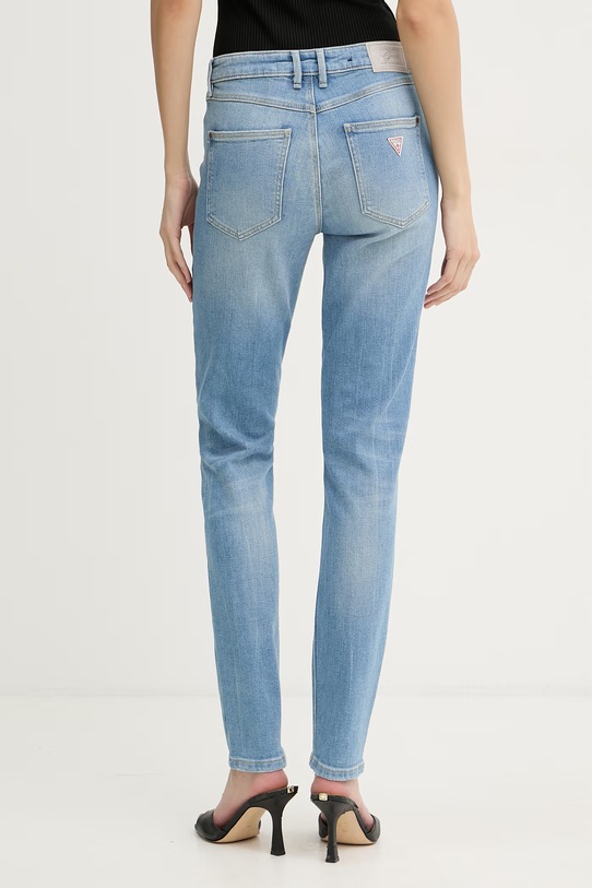 Odzież Guess jeansy straight damskie 1981 W6RA46.D6882 niebieski
