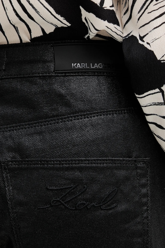 Джинси Karl Lagerfeld чорний B1W10043
