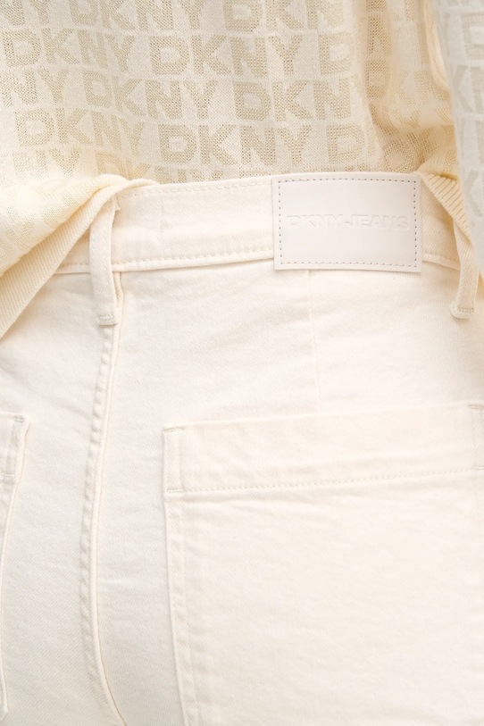 Dkny jeansy beżowy DJ6G4185