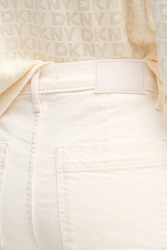 Dkny jeansy beżowy DJ6G4185