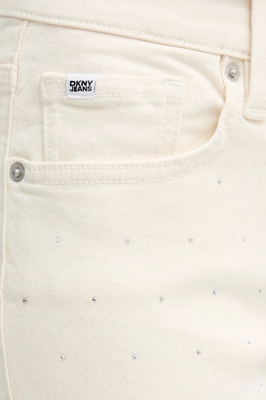 Dkny jeansy DJ6B4208 beżowy