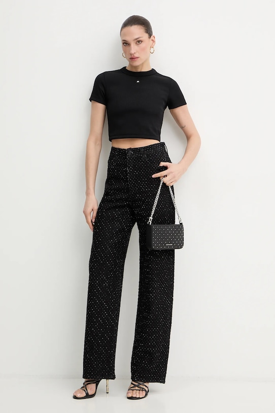 Armani Exchange jeansy XW000100.AF18855 czarny SS26