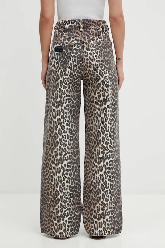 Odzież GANNI jeansy J1527 beżowy