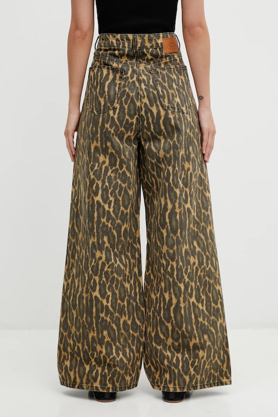 Odzież GANNI jeansy A1100033 zielony