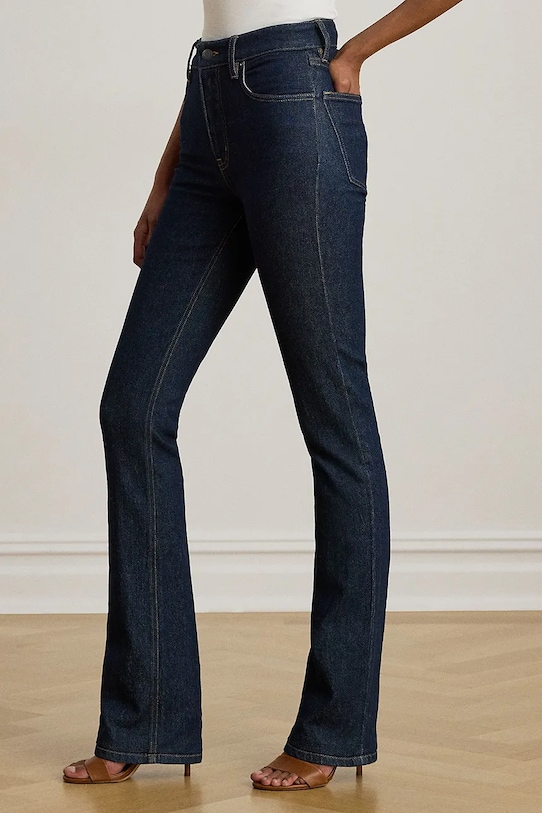Lauren Ralph Lauren jeansy 200936394 granatowy