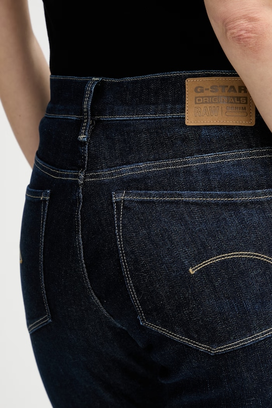 G-Star jeansy 3301 Flare granatowy D21290.8968