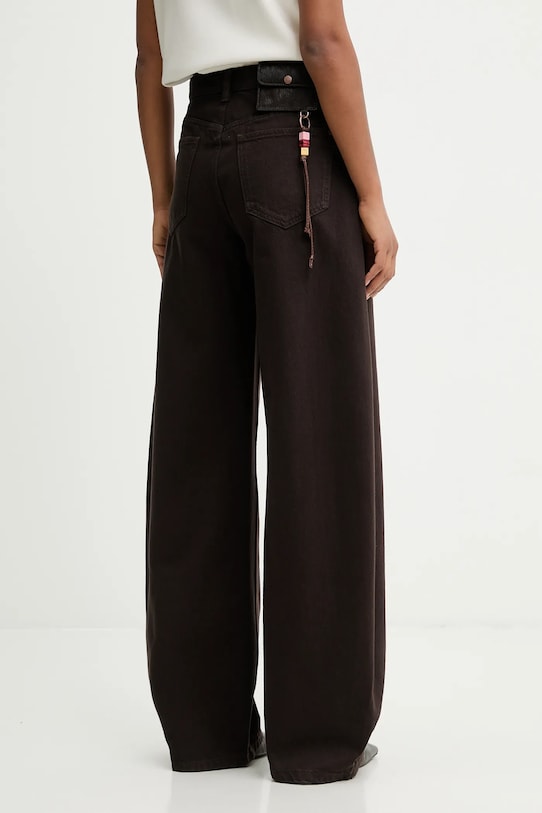 Odzież Miss Sixty jeansy 6S4JJ09400 brązowy