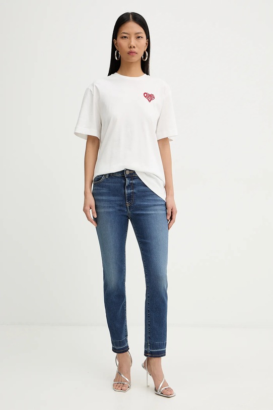 Τζιν παντελόνι Pinko 100169.A33L σκούρο μπλε SS26